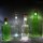 Rolha que transforma garrafas em candeeiros
